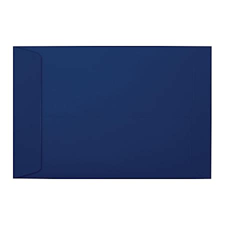 Lux Open End Envelopes Peel Press Closure Navy Pack Of Odp