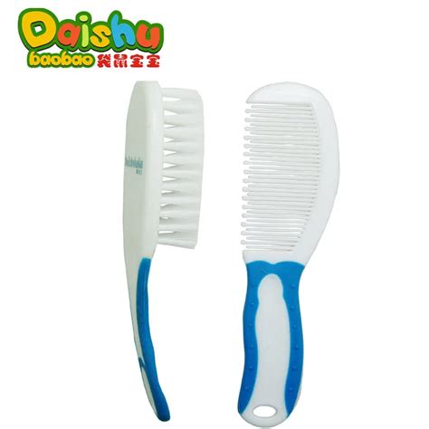 2pcs Baby Comb Hairbrush Sets Portable Newborn Baby Safety Comb Brush ...