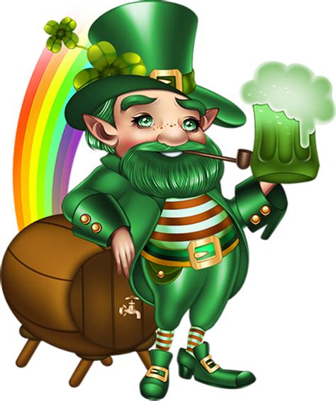 Tube Stpatrick Lutin ♣ Irish Leprechaun Png March 17 ♣