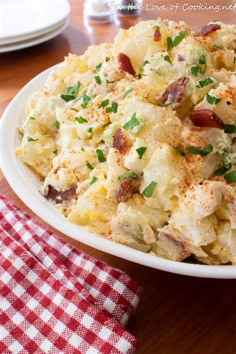 Potato Salad With Bacon For The Love Of Cooking