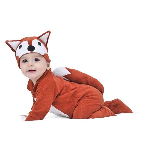 Lil' fox baby and toddler costume with hat Baby Halloween Costumes Newborn, Baby Boy Halloween ...