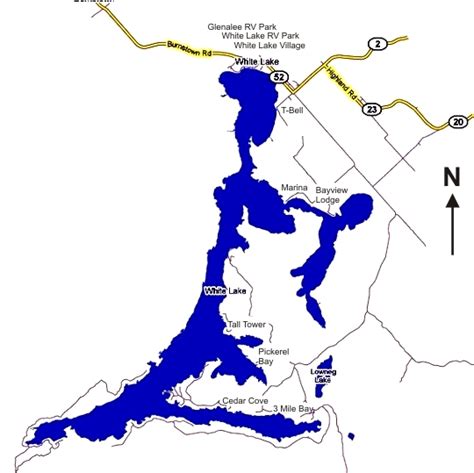 maps discover incredible white lake ontario canada