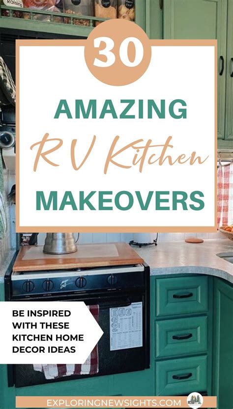 Rv Kitchen Makeovers That Will Inspire Your Inner Designer Artofit