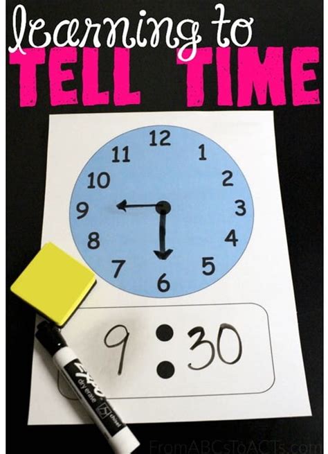 Reloj Para Practicar La Hora En Inglés Acompañado De Tarjetas Y Dominó