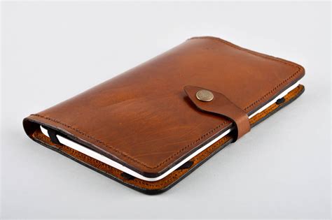 Funda Para Tablet Hecha A Mano De Cuero Regalo Original Estuche Para