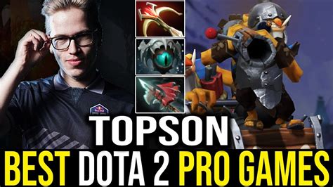 Topson Techies Mid Dps Build Dota Pro Gameplay Learn Top Dota