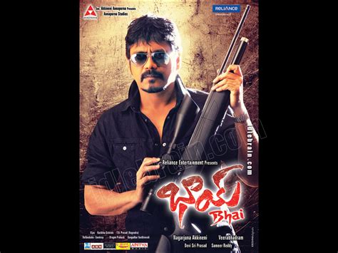 Bhai Wallpapers Telugu Cinema Posters Nagarjuna And Richa Gangopadhyay