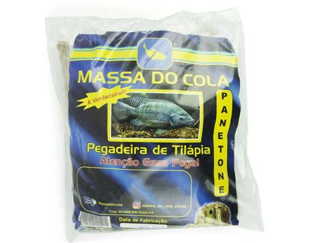 Massas Para Pescar Tilápia - Kit 3 Massas Para Pesca Do Cola - Tilápia Panetone (3x500g)