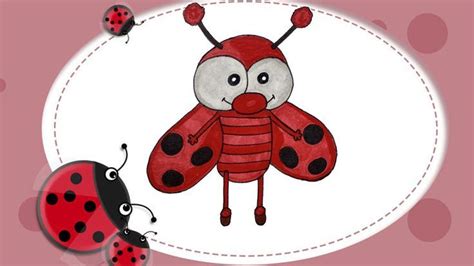 Милая Божья Коровка/Рисунок для детей