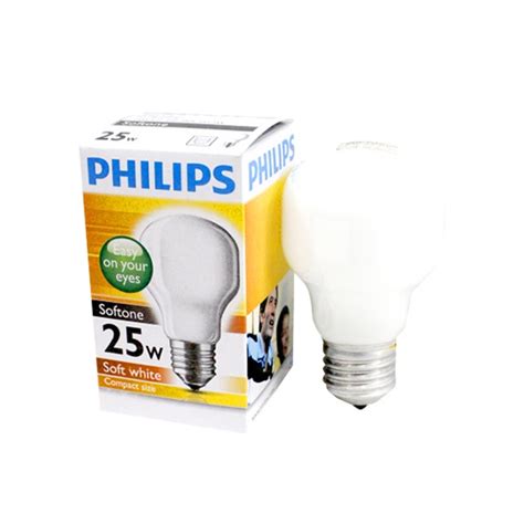 หลอด Softone 25W Philips หลอขวเกลยว E27 Shopee Thailand