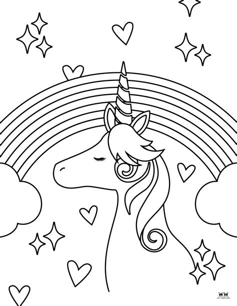 Rainbow Coloring Pages For Adults Printable Free Printable Rainbow