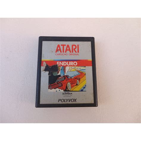 Enduro Cartucho Original Polyvox Para Atari 2600 Leia Shopee Brasil