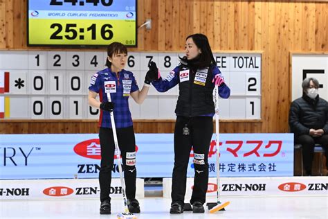 【カーリング】ロコ・ソラーレ逆転で決勝進出 藤沢五月ドローショットを修正「調子は上々」 スポーツ写真ニュース 日刊スポーツ