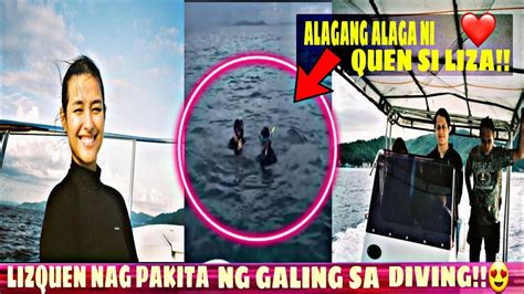 Liza At Enrique Nag Pakitang Gilas Sa Pag Sea Diving Wow Maalaga Talaga