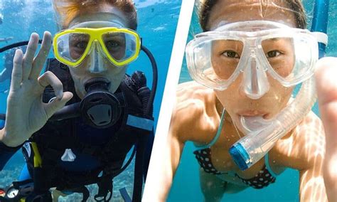 Difference Between Snorkeling And Scuba Diving