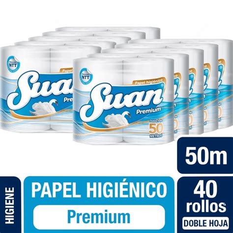 Papel Higi Nico Swan Premium Doble Hoja Mts Unid Aseo Por Mayor