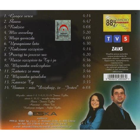 Dominika I Janusz Y Ka Dzi Kuj E Jeste Cd Emag Bg