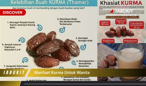 Temukan 7 Manfaat Kurma Untuk Wanita Yang Wajib Kamu Ketahui Discover