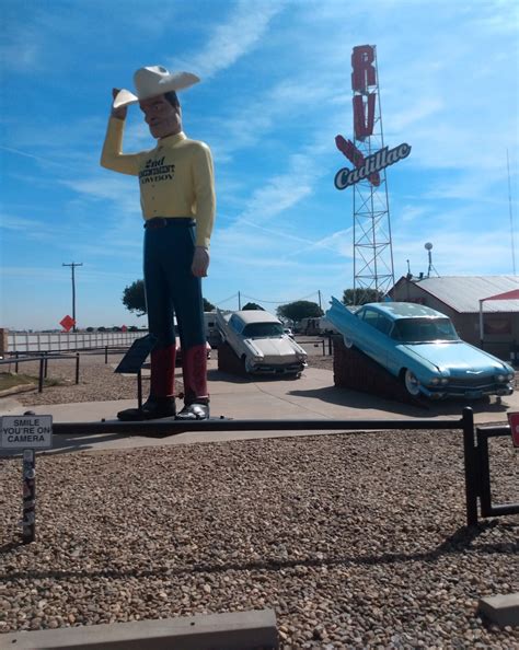 A Large Cowboy and a Floating Mesa - Old Mass Rambler