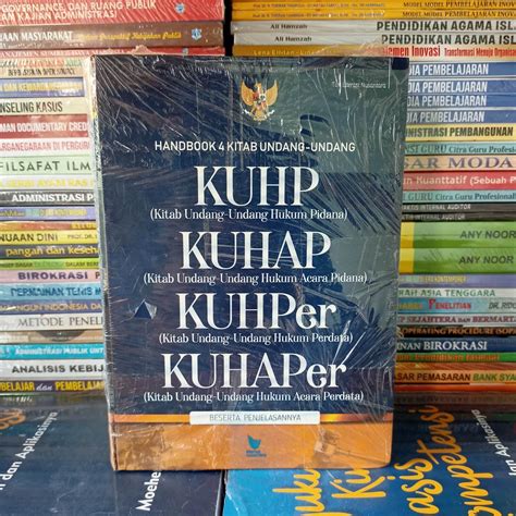 Jual Buku Handbook 4 Kitab Undang Undang KUHP KUHAP KUHPer KUHAPer