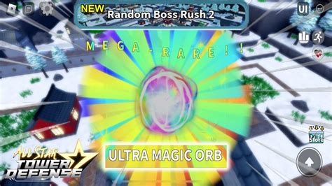 Random Boss Rush Ultra Magic Orb Solo Mobile Gameplay Roblox