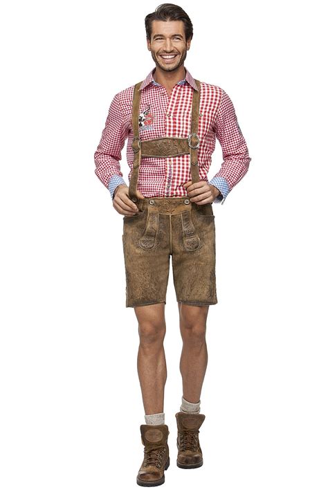 Lederhose Kevin Tabak Antik Edelnice Trachtenmode Dirndl