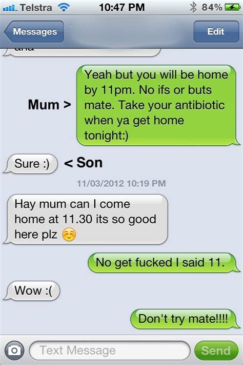 My Mates Mum Doesn T Fuck Around R Texts