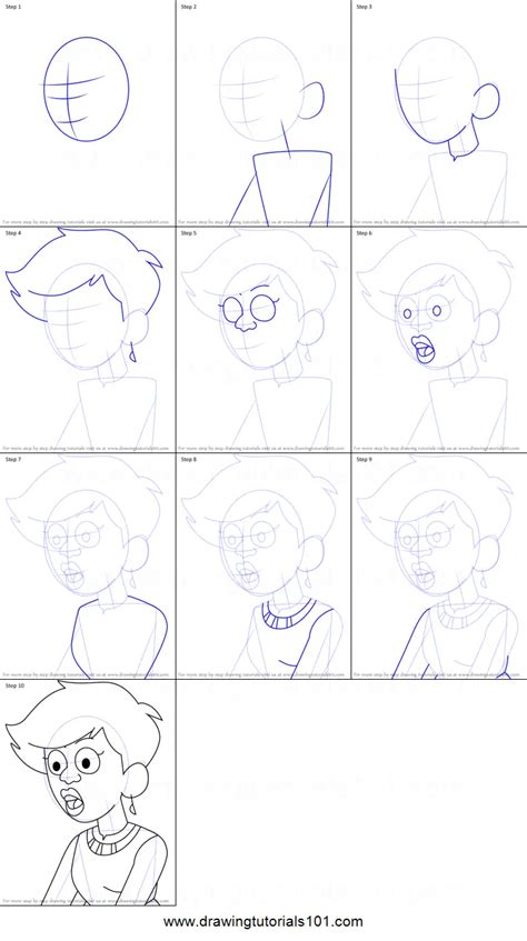 How To Draw Kim Williams From Craig Of The Creek Craig Of The Creek Step By Step