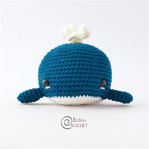 Blue Whale Free Crochet Pattern By Elisa S Crochet