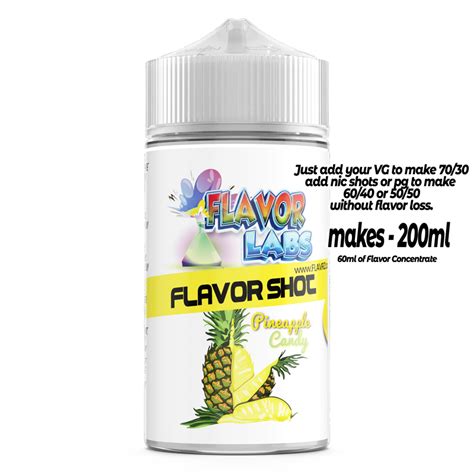 Pineapple Candy Flavor Shot Flavour Concentrate