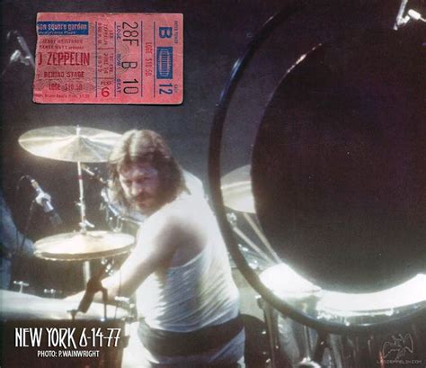 Close Up Behind John Bonham Drums Pic S Photos Led Zeppelin