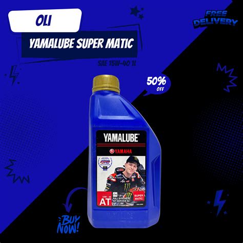 Oli Motor Yamalube Super Matic W L Yamalube Super Matic Oil