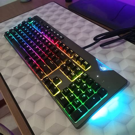 Asus Rog Strix Flare Rgb Mechanical Gaming Keyboard Cherry Mx Switches