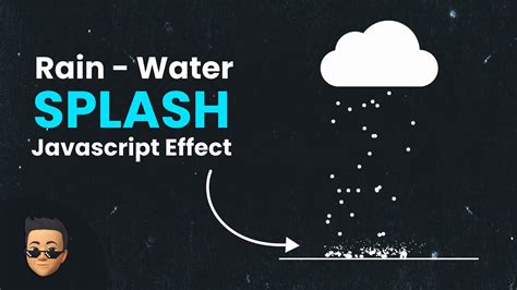 Rain Water Splash Effect With Html Css And Javascript Javascript