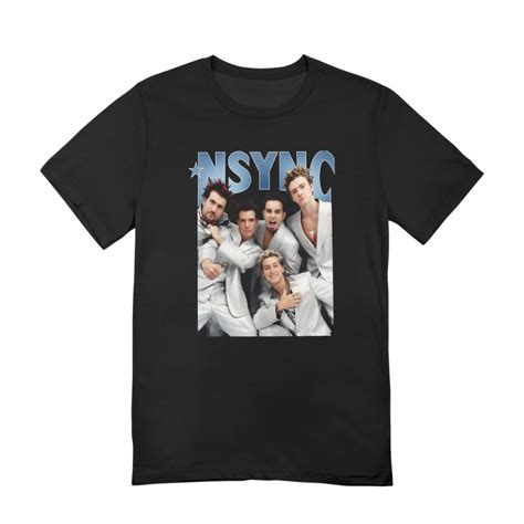 Camiseta Básica Nsync Strike A Pose Saoko