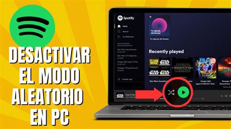 Cómo Desactivar El Modo Aleatorio En Spotify Desde Pc Youtube