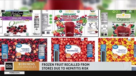 Frozen Fruit Recall Due To Hepatitis Risk YouTube