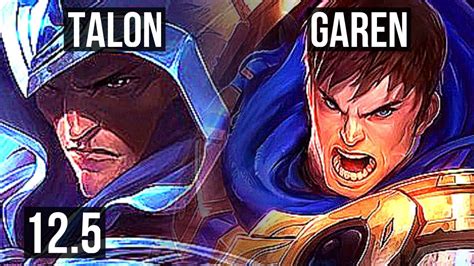 Talon Vs Garen Top 2 4m Mastery 5 1 4 500 Games Euw Diamond