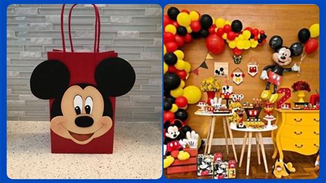 Ideas Para Decorar y Celebrar Cumpleaños Mickey Mouse Decoración