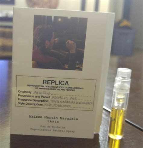 MAISON MARTIN MARGIELA 'REPLICA' Jazz Club edt 1.2ml SAMPLE - BN