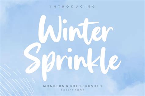 Winter Sprinkle Font | letterativestudio | FontSpace