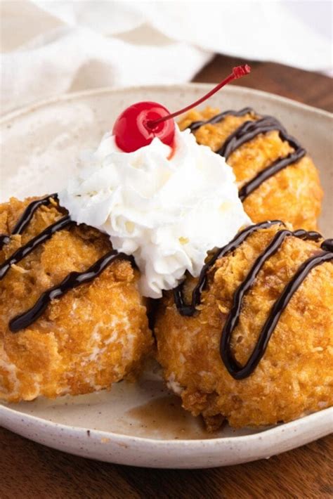 Fried Ice Cream Easy Recipe Insanely Good