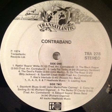 Contraband 12 Contraband Lp Album Akerrecordsnl