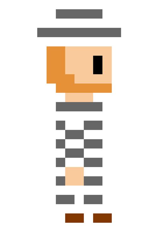 Jail Person Pixel Art