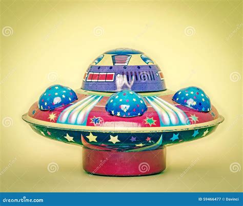 Ufo Toy Stock Image Image Of Kids Wind Remote Windup 59466477