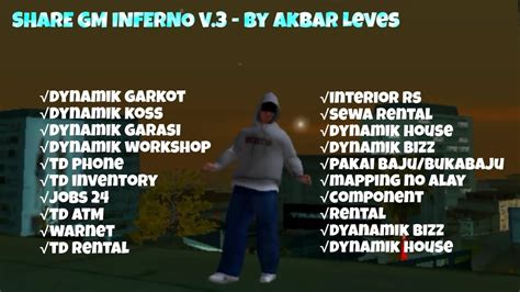 Share Gm Inferno V By Akbar Leves Fitur Melimpah Youtube