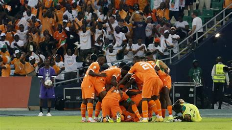 Football Africa Cup Of Nations 2023 Ivory Coast Defeat Guinea Bissau