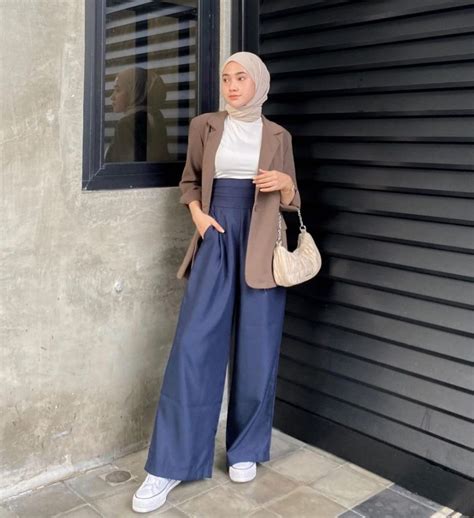 10 Inspirasi Style Hijab Basic Minimalis Dengan Vibe Elegan