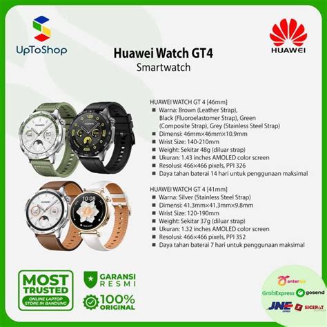 Jual Huawei Watch Gt4 Smartwatch Fashionable Professional Health