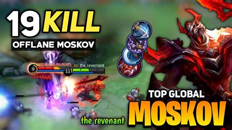 Kill Moskov Offlane Gameplay Top Global Moskov Best Build By